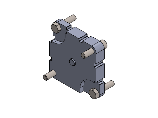 Intermediate flange